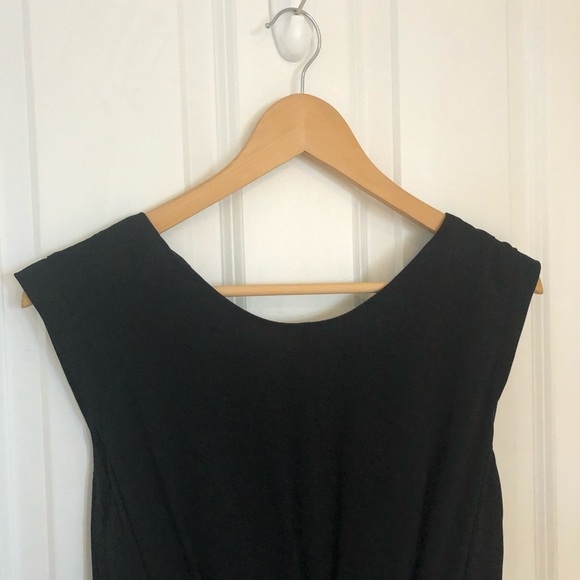 Comptoir Des Cotonniers Black Sleeveless Dress Size Small - Picture 3 of 10
